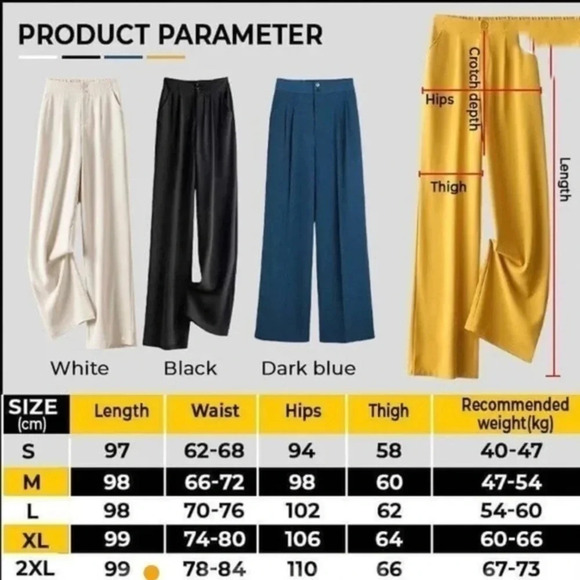 Comfortable,Flowing, Flattering White Pants Coastal Chic - Picture 4 of 4